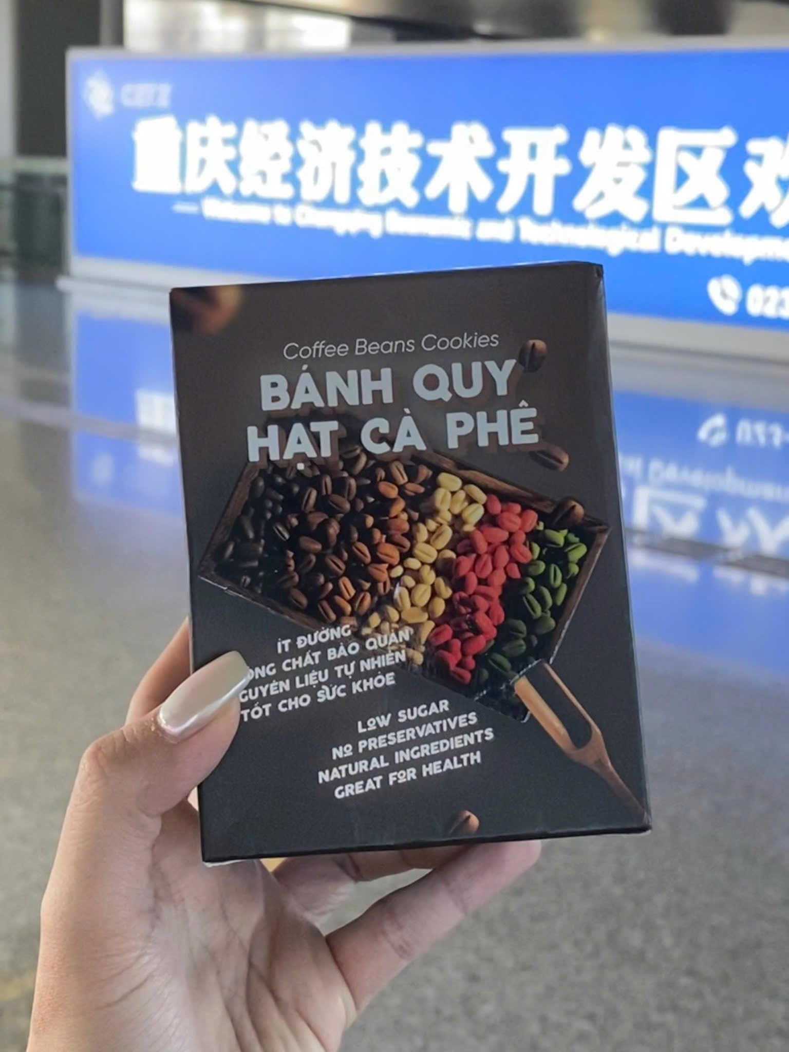 Bánh quy hạt cà phê tại Trùng Khánh Trung Quốc